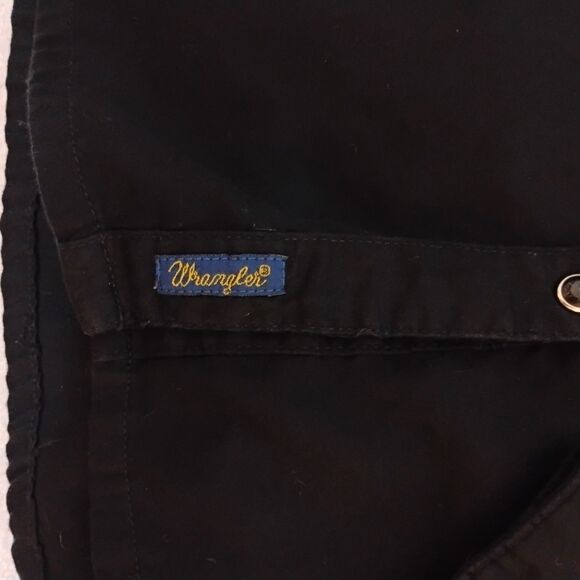 Wrangler Snap Button Studded Slick Cowgirl Western Line Dance Rodeo Women's S - Picture 5 of 12